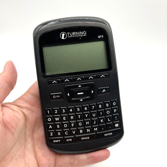 TURNING TECHNOLOGIES QT2 Response Device Clicker P/N RCQR-02 TURNS ON WORKS EUC - Picture 8 of 8